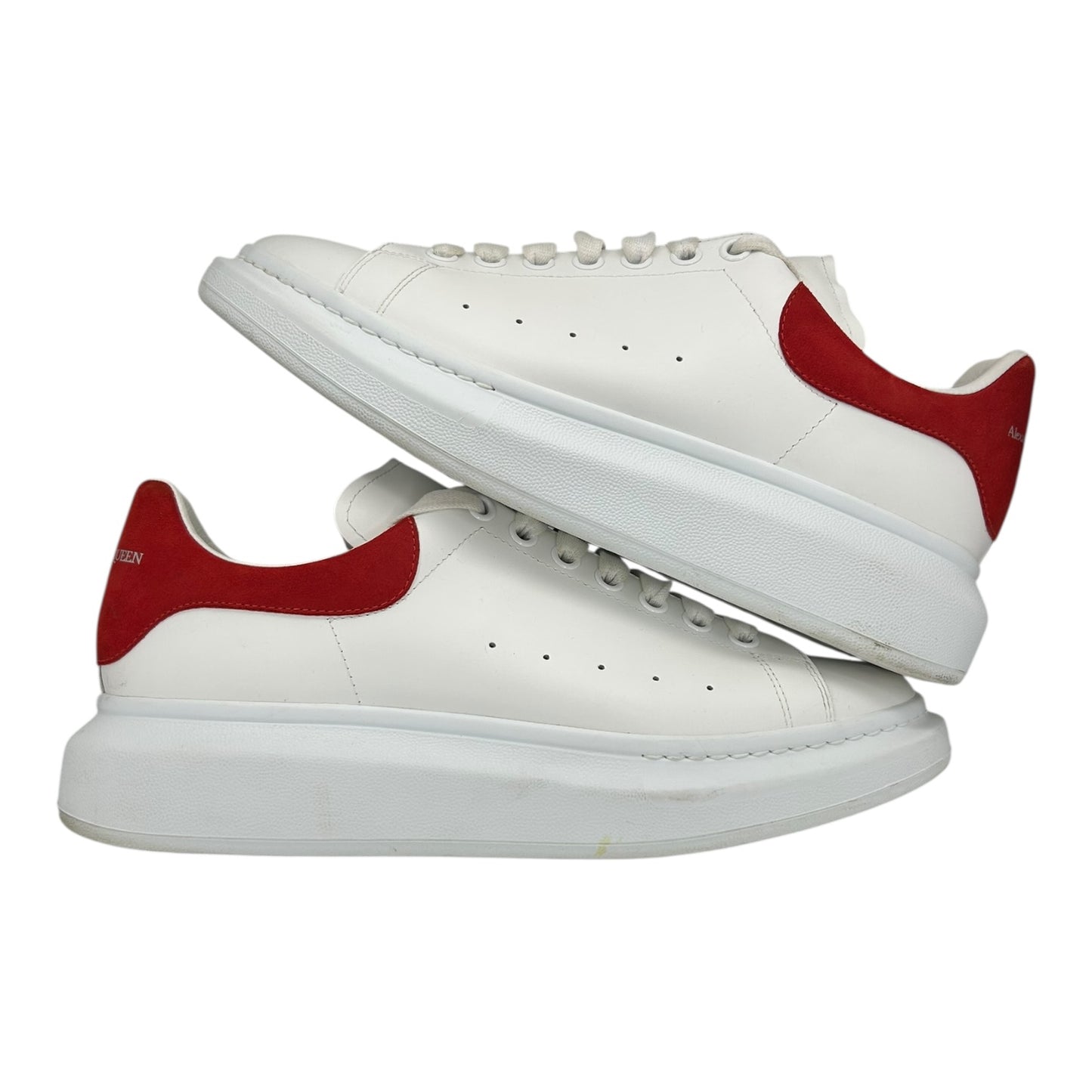 PREOWNED ALEXANDER MCQUEEN OVERSIZED RED/WHITE