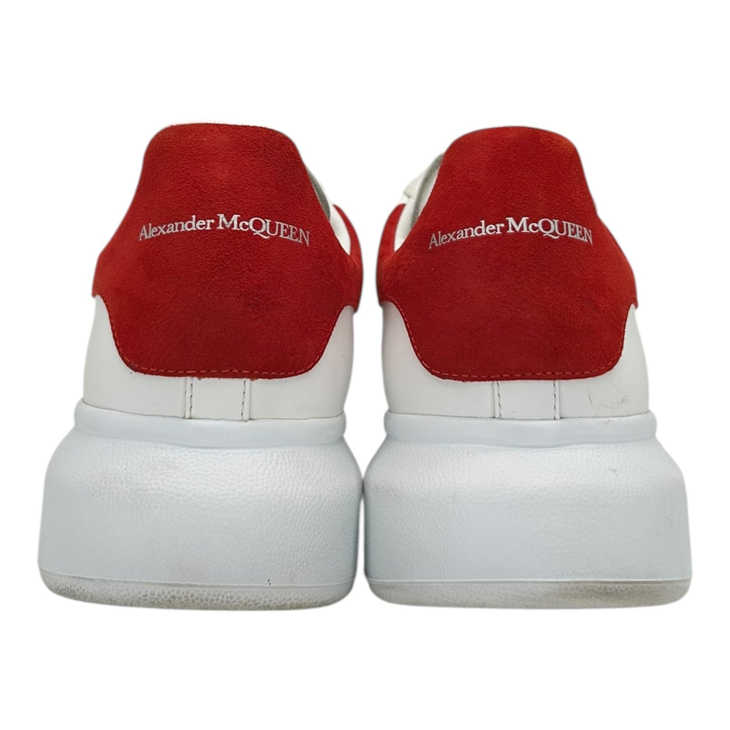 PREOWNED ALEXANDER MCQUEEN OVERSIZED RED/WHITE
