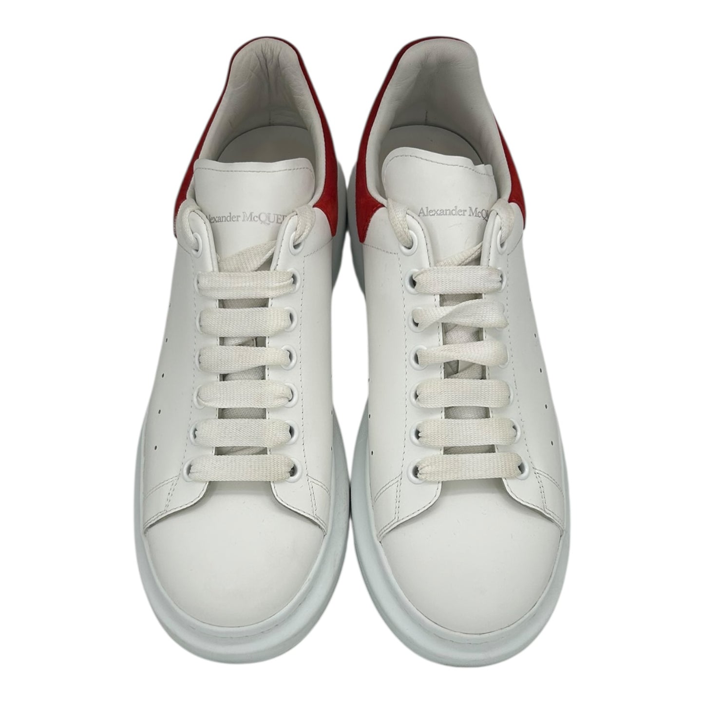 PREOWNED ALEXANDER MCQUEEN OVERSIZED RED/WHITE