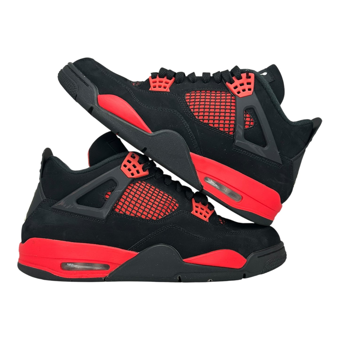 PREOWNED JORDAN 4 RETRO RED THUNDER