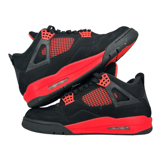 PREOWNED JORDAN 4 RETRO RED THUNDER