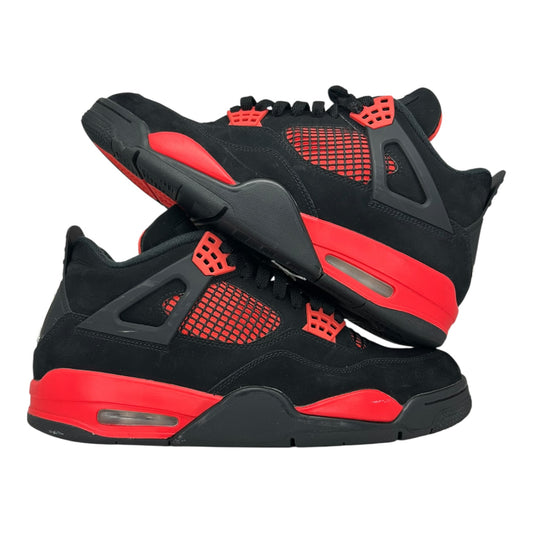 PREOWNED JORDAN 4 RED THUNDER