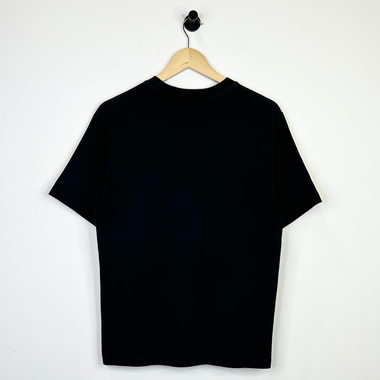 AMIRI STAGGERED LOGO BLACK TEE