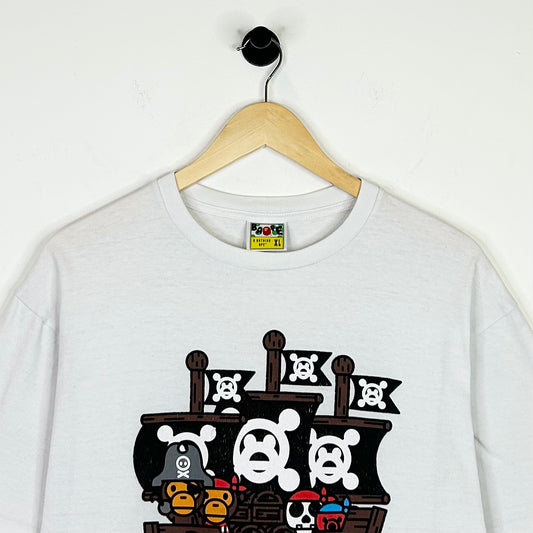 BATHING APE PIRATE STORE SHIP CREW TEE