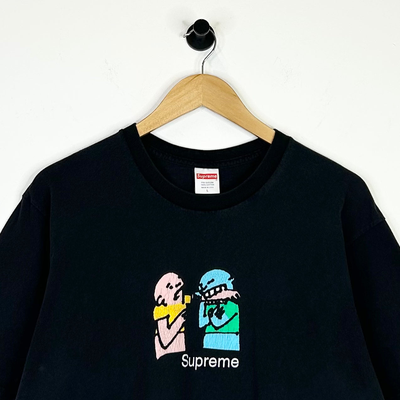 SUPREME BITE BLACK TEE