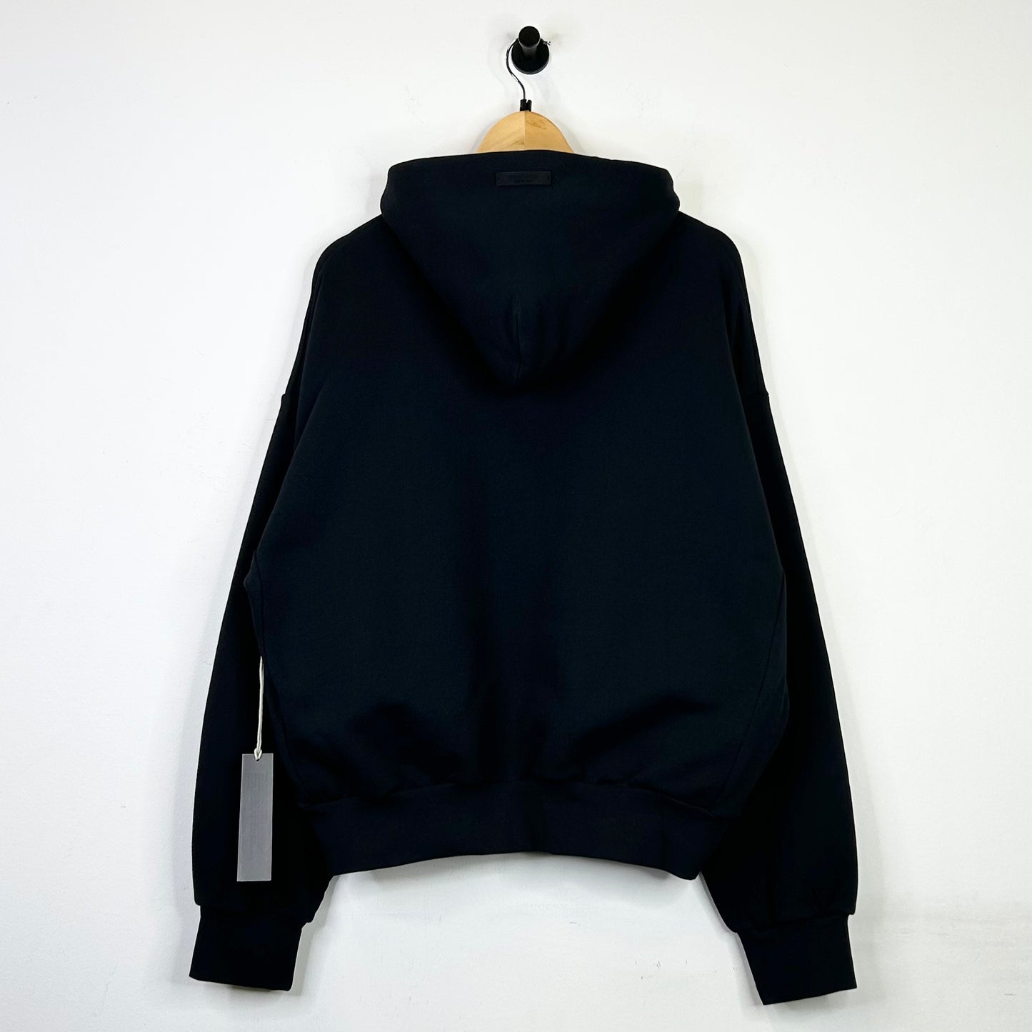 FEAR OF GOD ESSENTIALS UNIVERSITY LOGO HOODIE