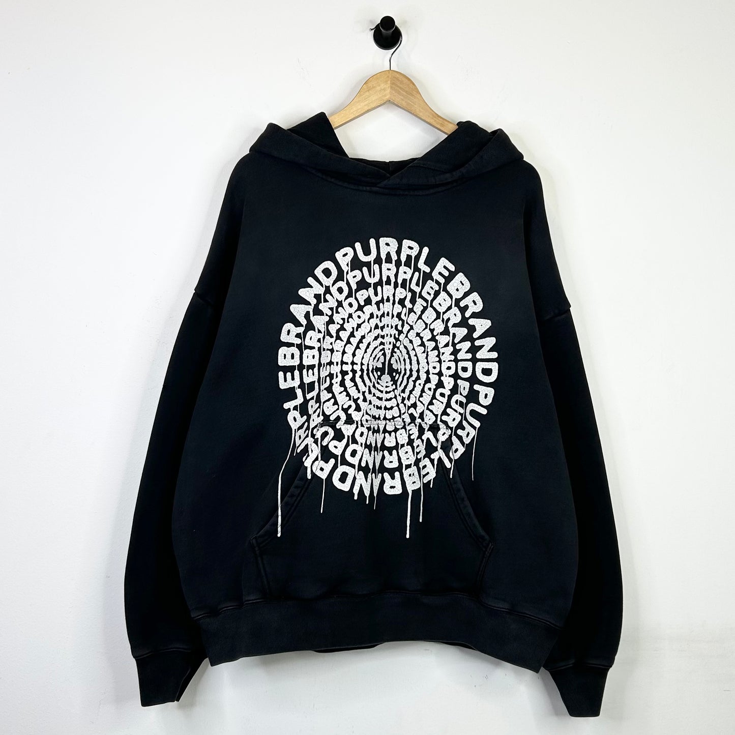 PURPLE BRAND CONCENTRIC HOODIE