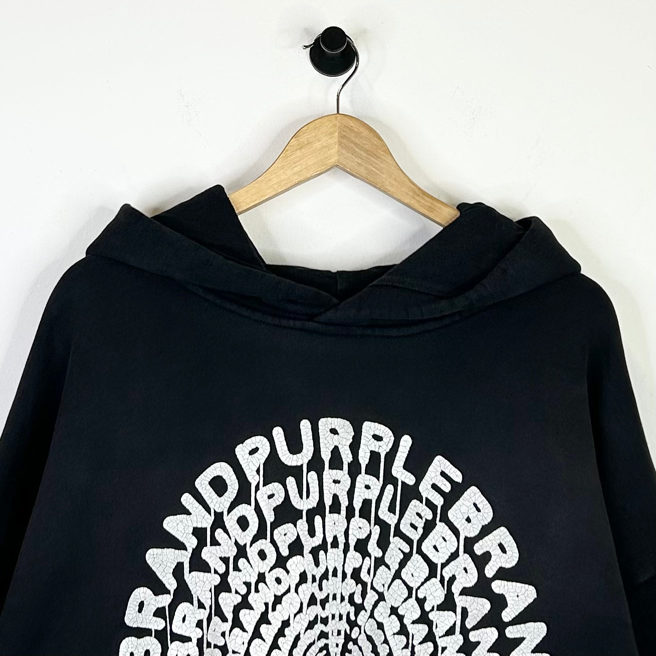 PURPLE BRAND CONCENTRIC HOODIE