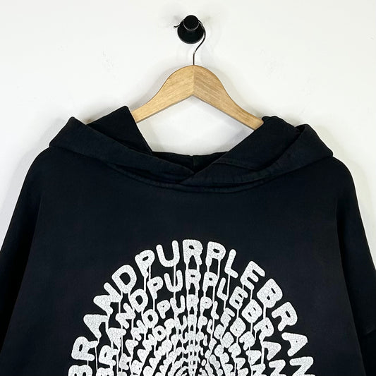 PURPLE BRAND CONCENTRIC HOODIE