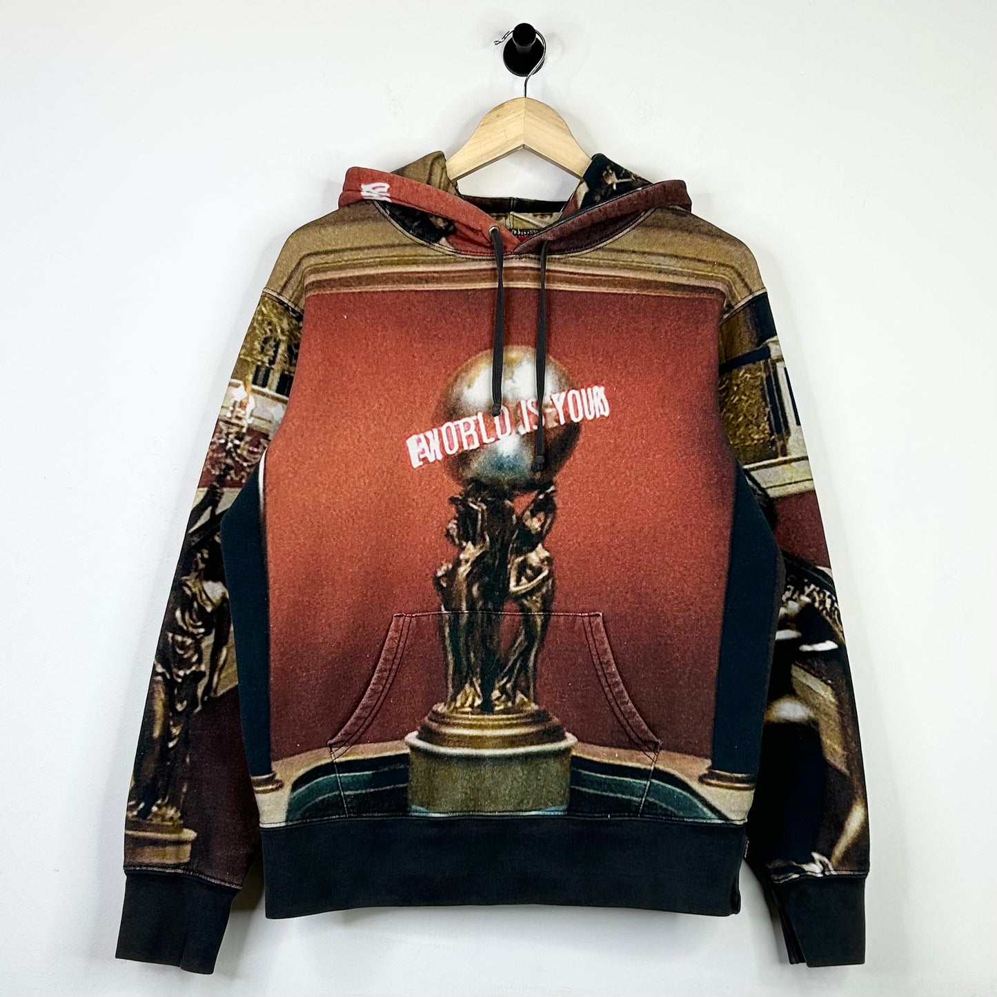 SUPREME SCARFACE THE WORLD IS YOURS HOODIE