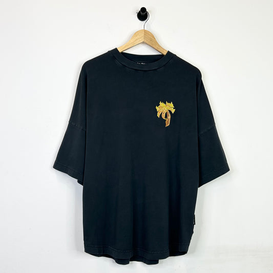 PALM ANGELS FLAME LOGO TEE
