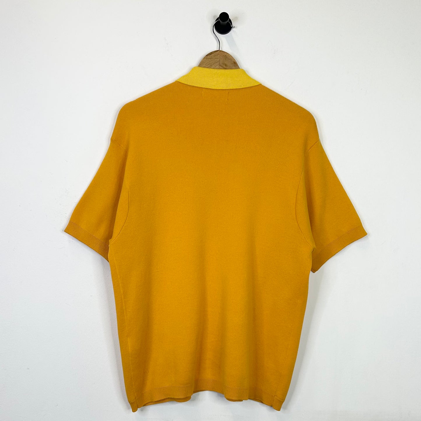 SUPREME YELLOW GREEN STRIPED ZIP UP SHIRT