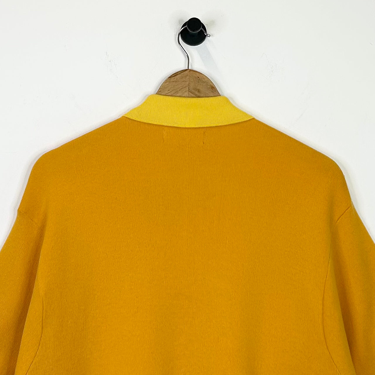 SUPREME YELLOW GREEN STRIPED ZIP UP SHIRT