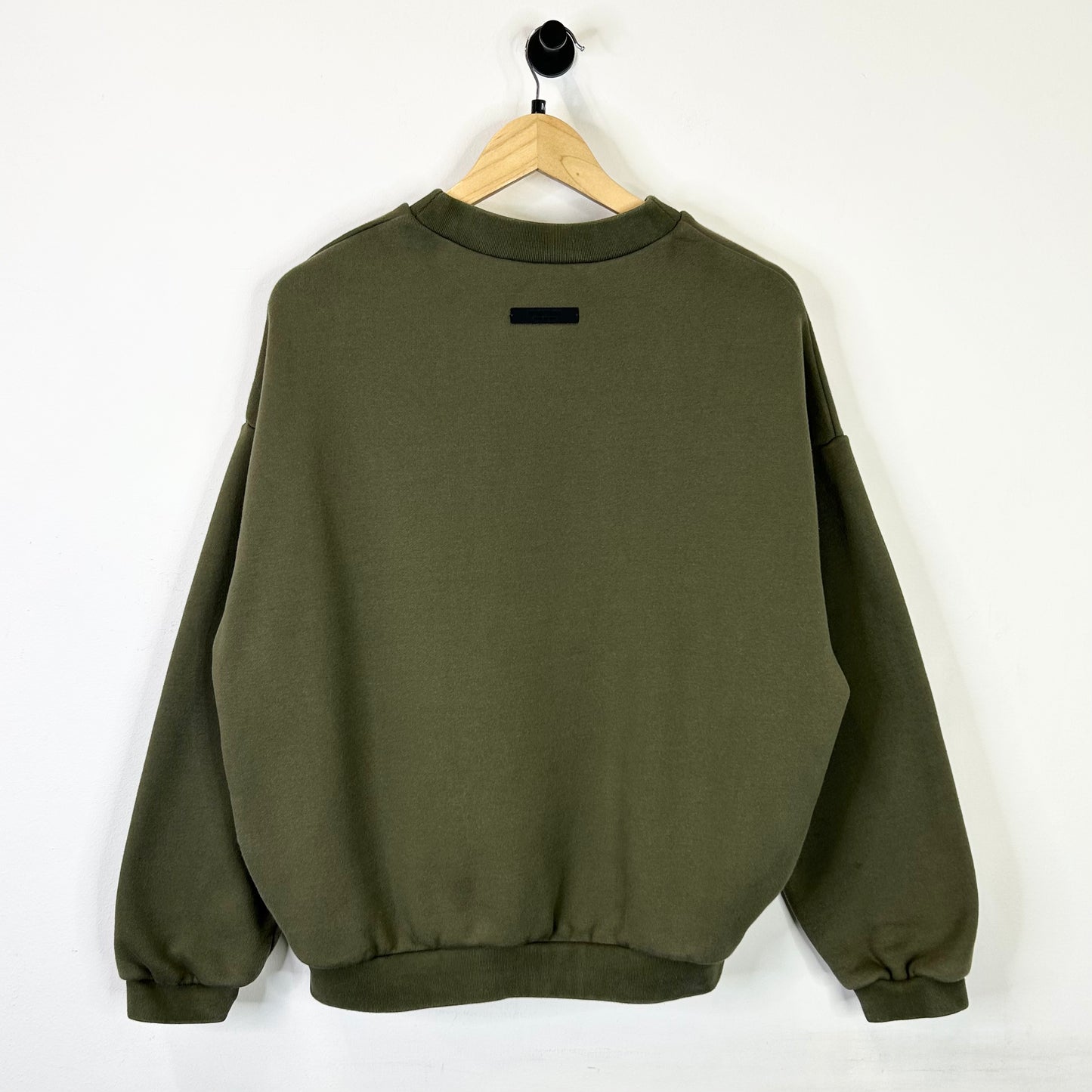ESSENTIALS FEAR OF GOD GREEN CREWNECK