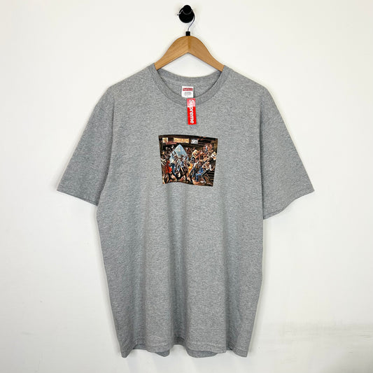 SUPREME x ERNIE BARNES GREY TEE
