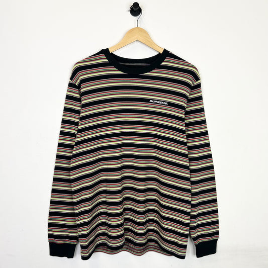 SUPREME COLORFUL STRIPED LONG SLEEVE