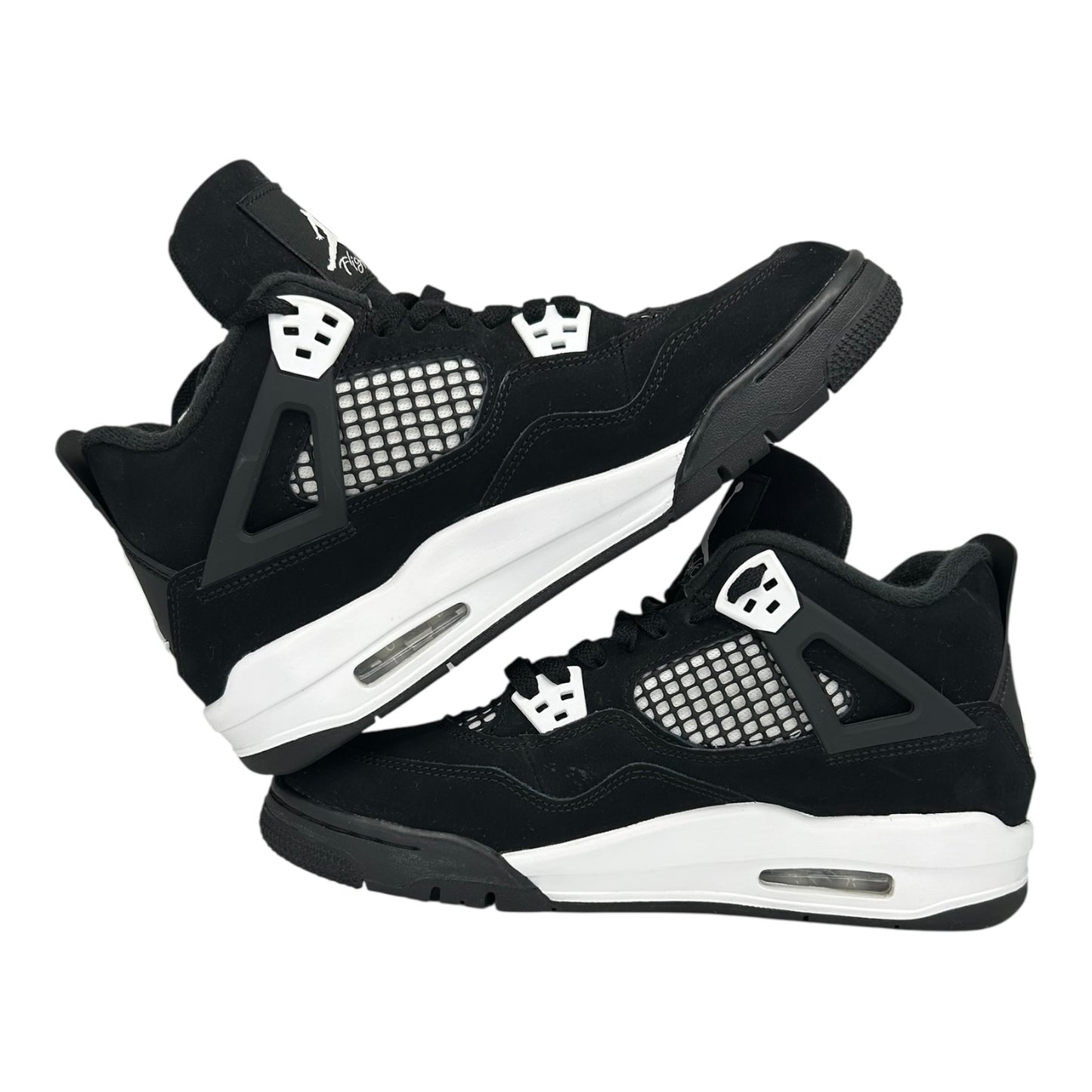 PREOWNED JORDAN 4 WHITE THUNDER GS