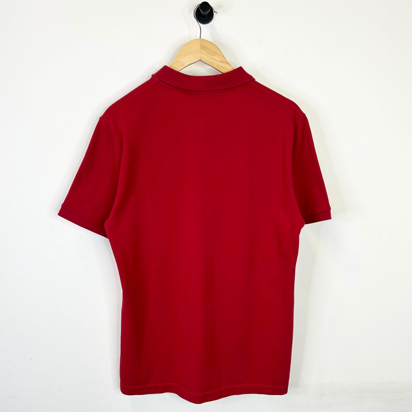 BURBERRY RED POLO SHIRT