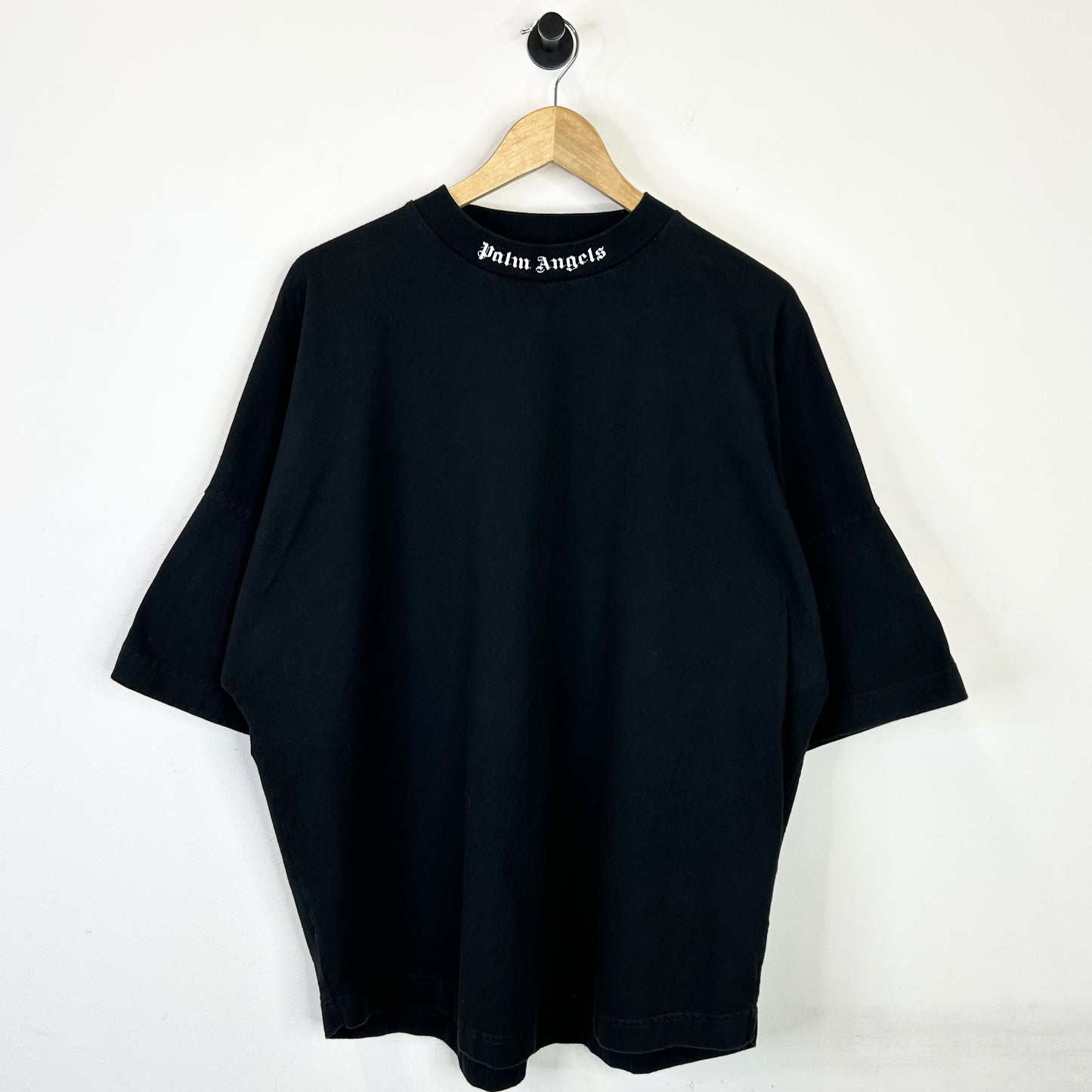 PALM ANGELS OVERSIZED LOGO OVER TEE