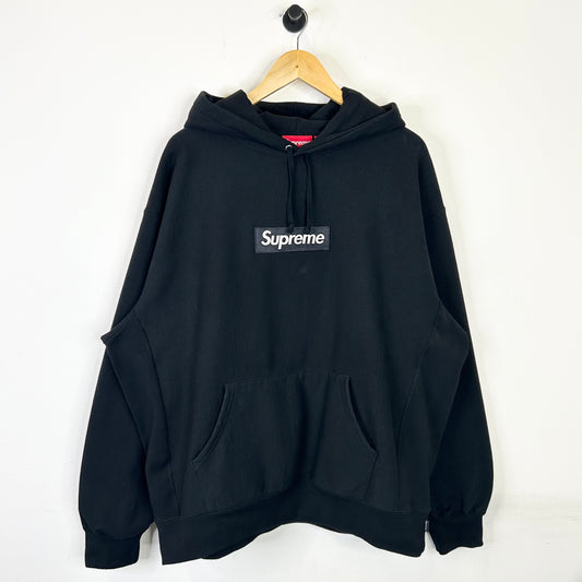 SUPREME BLACK BOX LOGO HOODIE FW24