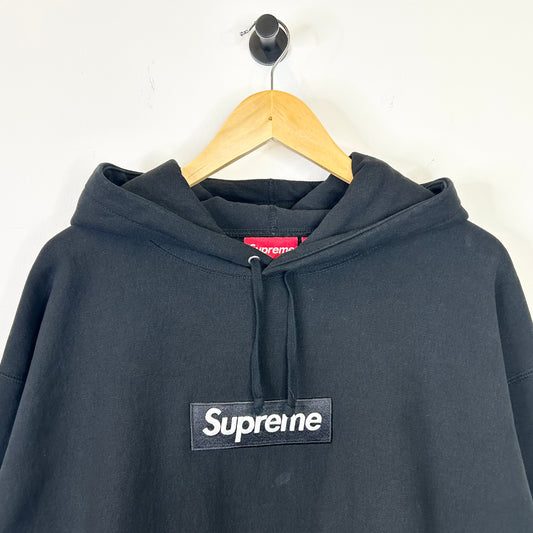 SUPREME BLACK BOX LOGO HOODIE FW24