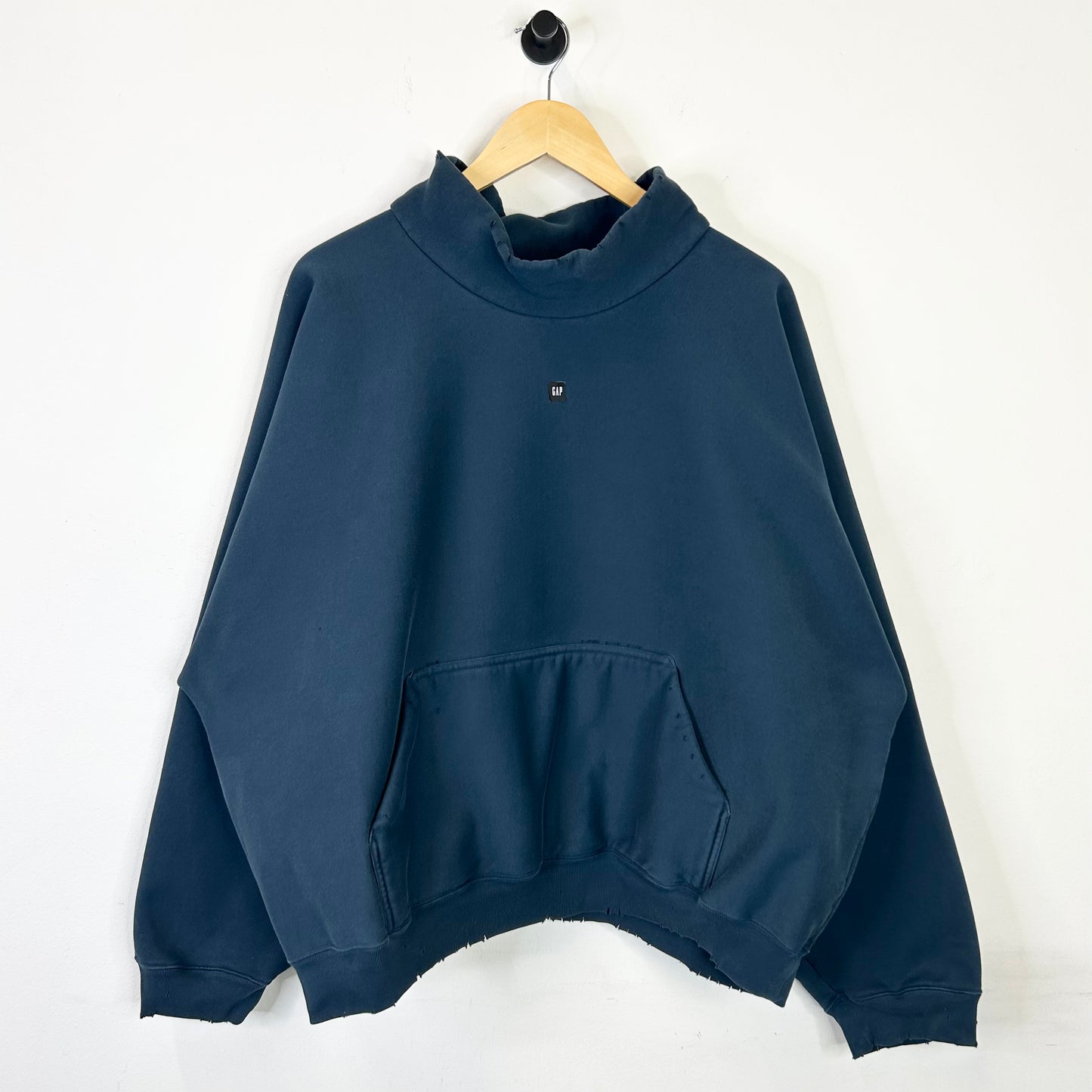 YEEZY GAP MADE BY BALENCIAGA HIGH NECK BLUE SWEATER