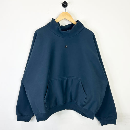 YEEZY GAP MADE BY BALENCIAGA HIGH NECK BLUE SWEATER
