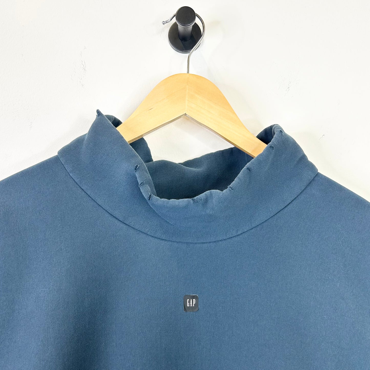 YEEZY GAP MADE BY BALENCIAGA HIGH NECK BLUE SWEATER