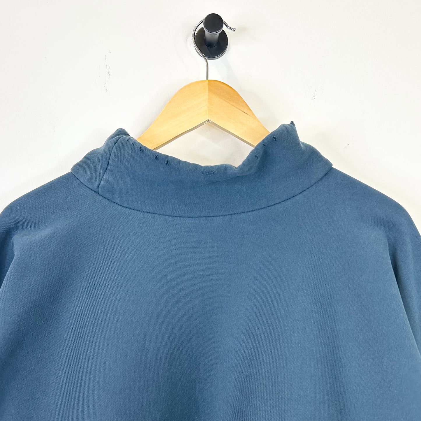 YEEZY GAP MADE BY BALENCIAGA HIGH NECK BLUE SWEATER