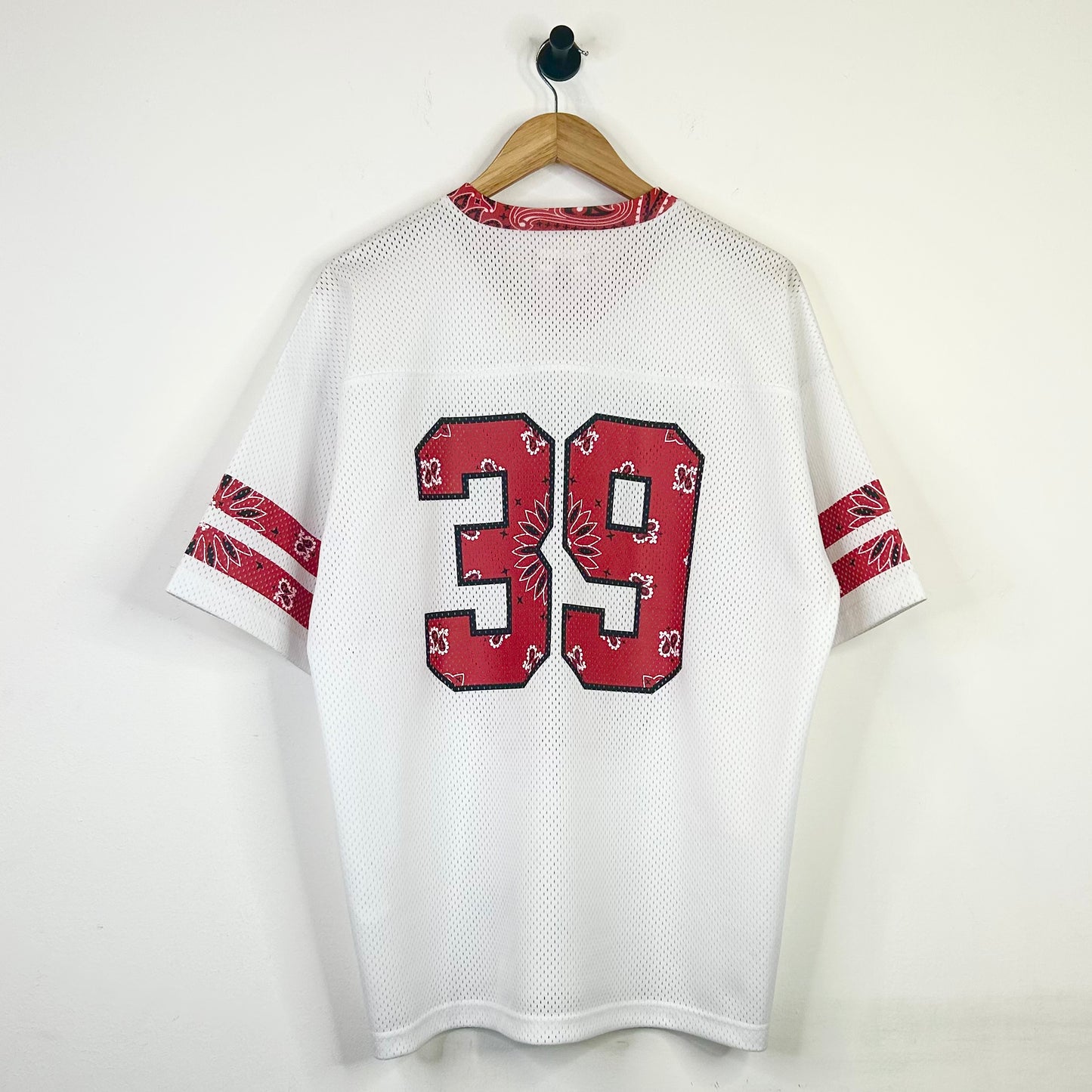 SUPREME PAISLEY BANDANA FOOTBALL JERSEY