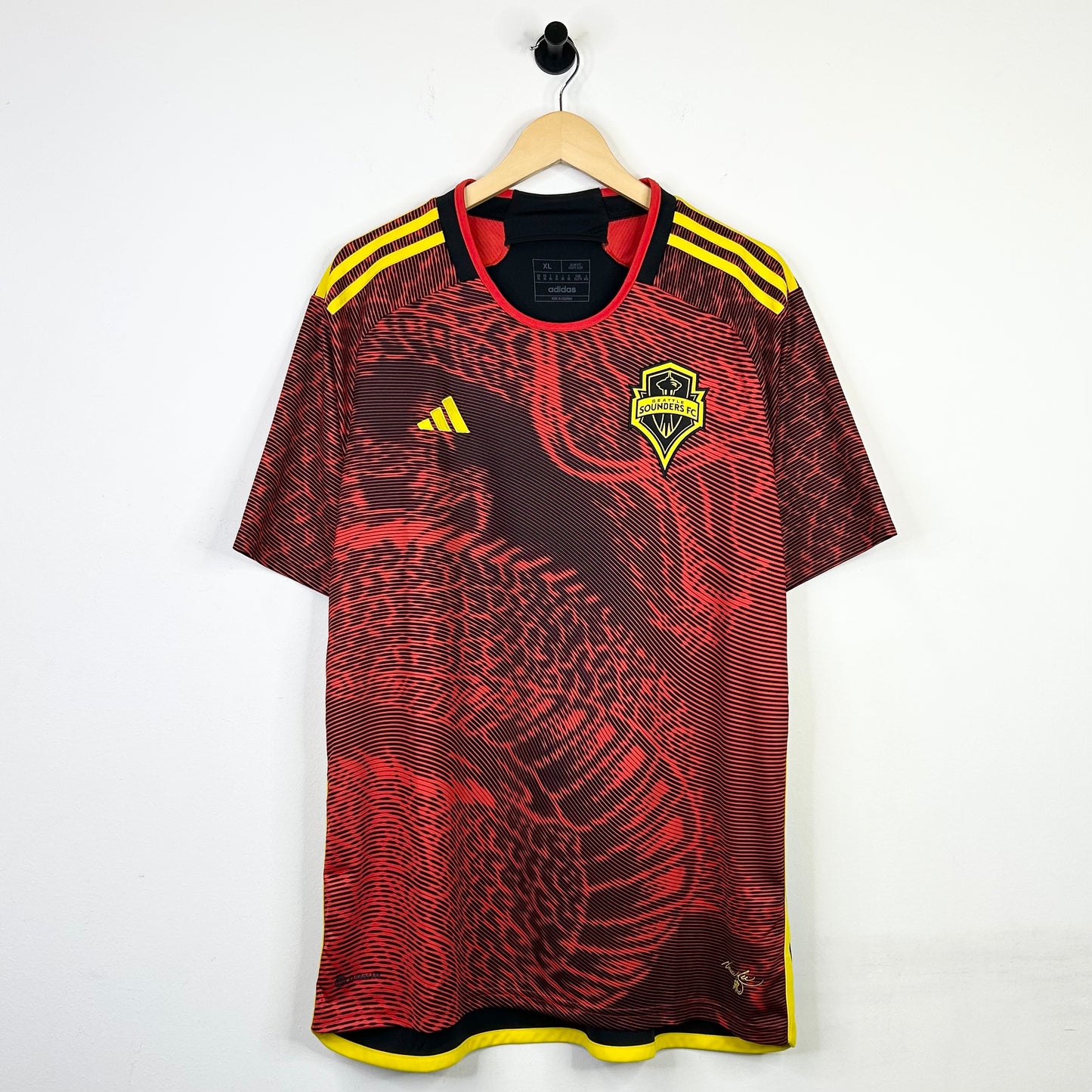 ADIDAS SEATTLE SOUNDERS BRUCE LEE AWAY JERSEY