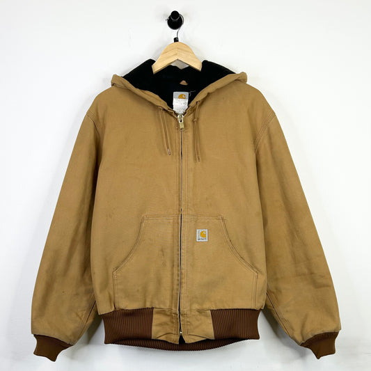 CARHARTT BEIGE HOODED JACKED