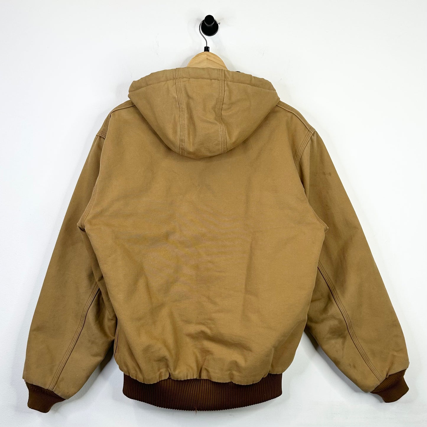 CARHARTT BEIGE HOODED JACKED