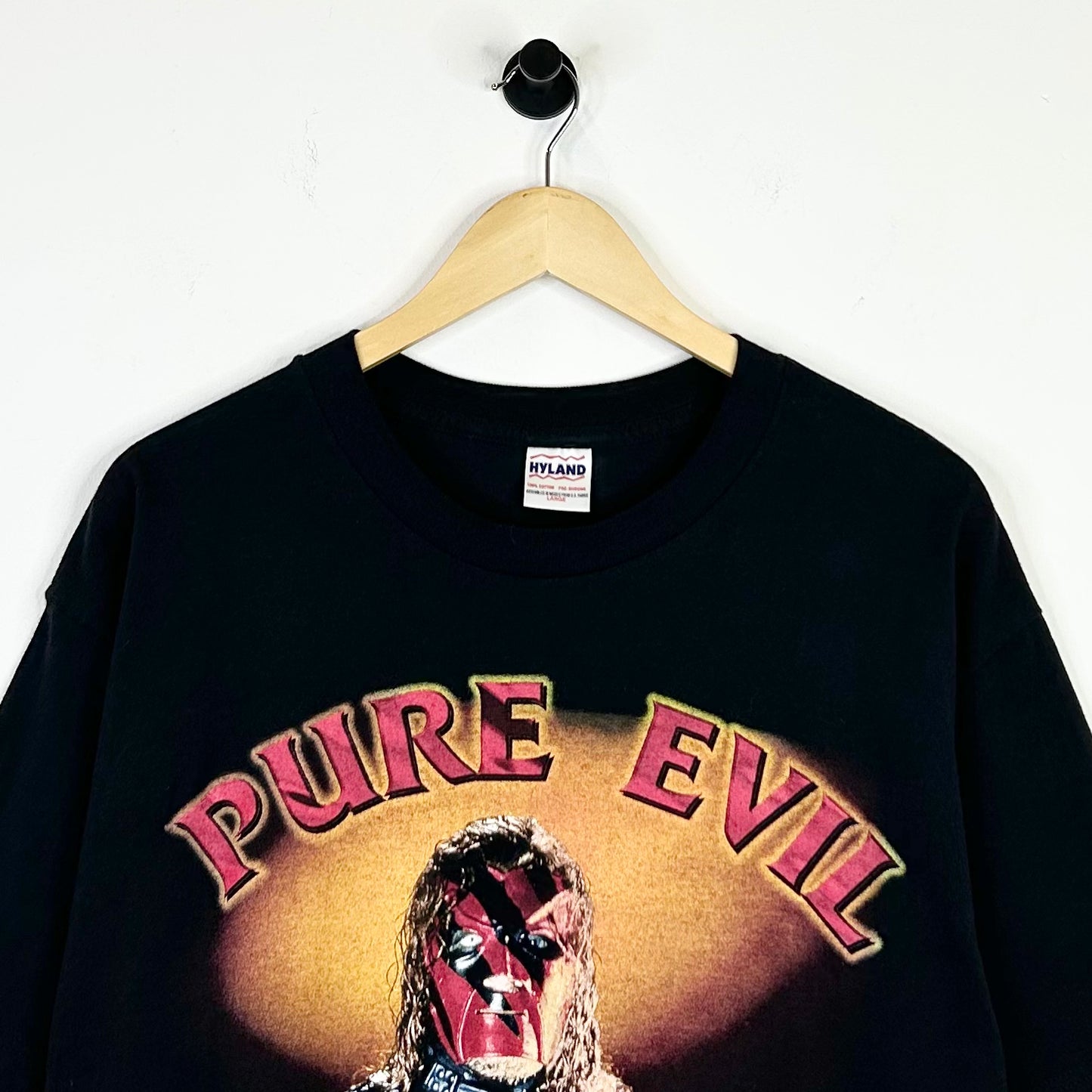 WWE PURE EVIL KANE BLACK TEE