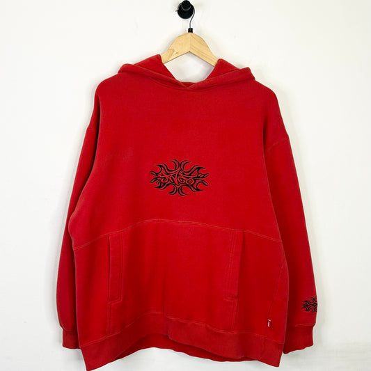 JNCO TRIBAL LOGO RED HOODIE