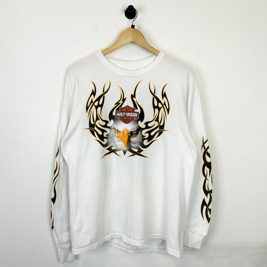 HARLEY DAVIDSON EAGLE TRIBAL FLAME LONG SLEEVE