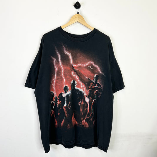 MARVEL MAD ENGINE RED LIGHTNING TEE