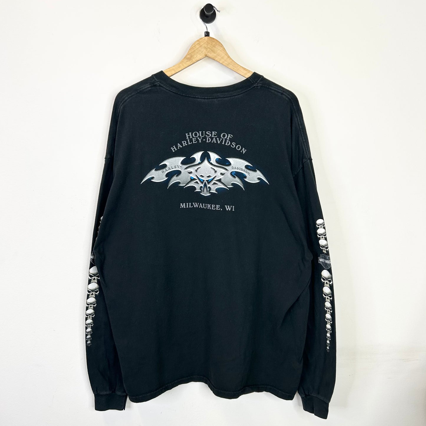 HARLEY DAVIDSON MULTI SKULL LONG SLEEVE