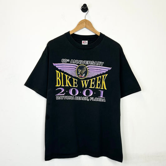 BIKE WEEK 2001 DAYTONA BEACH TEE