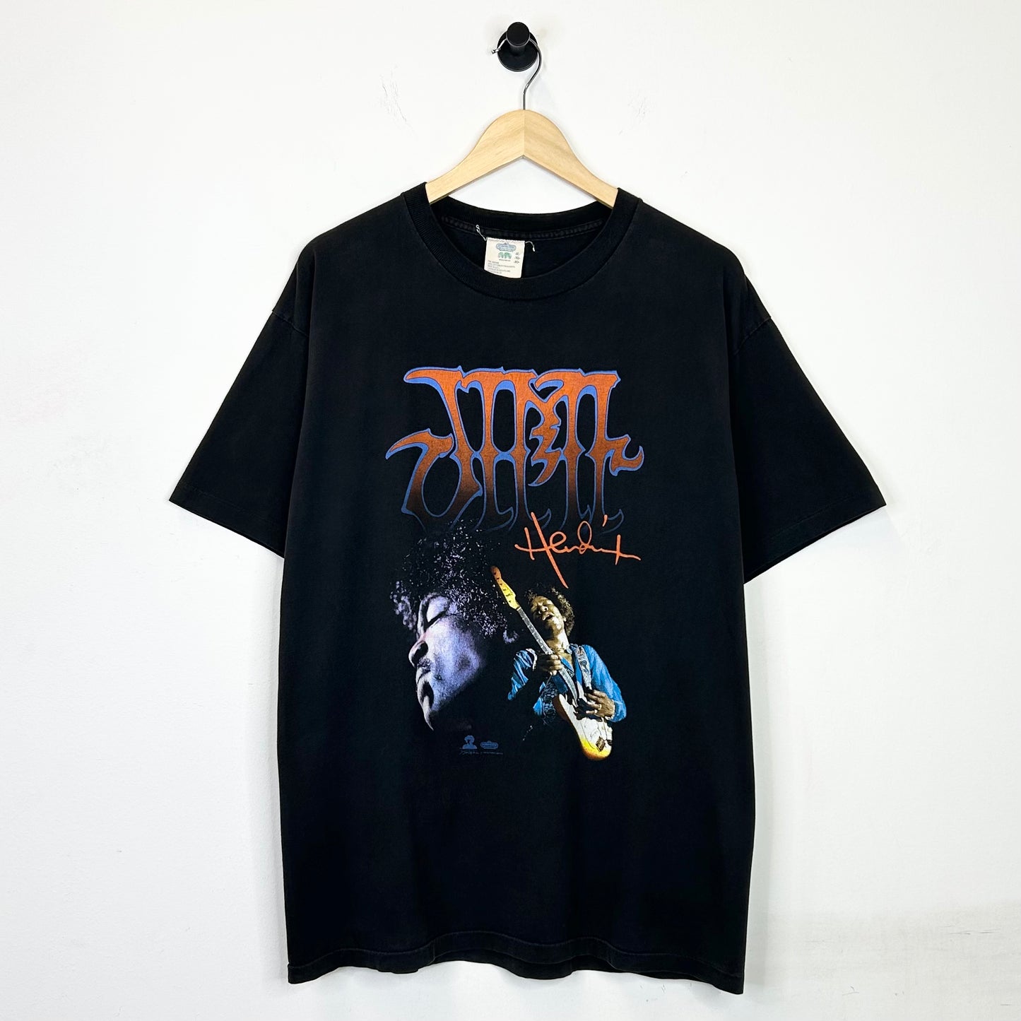 JIMI HENDRIX BLUE ORANGE TEE