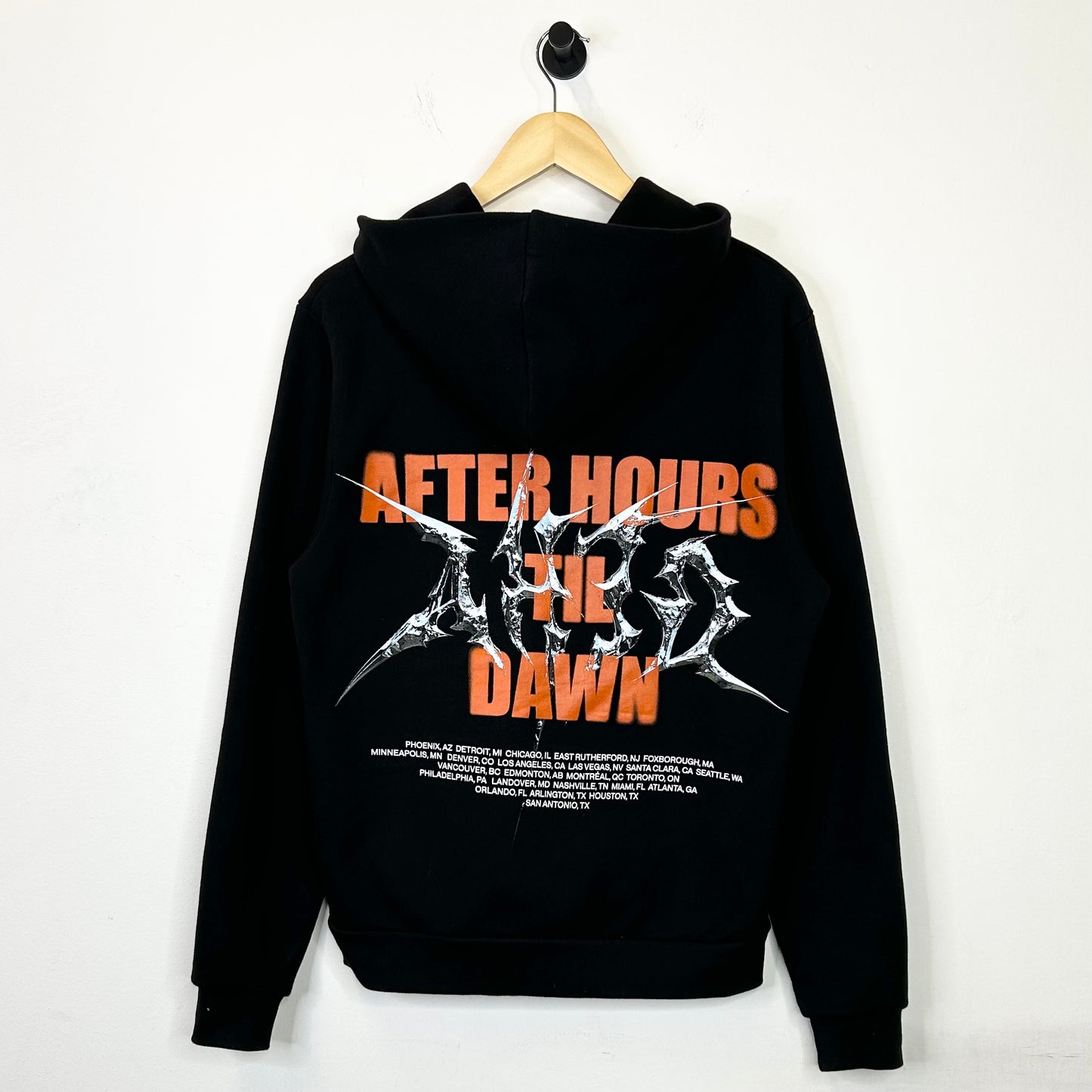 THE WEEKND XO AFTER HOURS TOUR ZIP UP