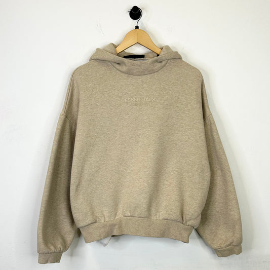 FEAR OF GOD ESSENTIALS OATMEAL SCUBA HOODIE