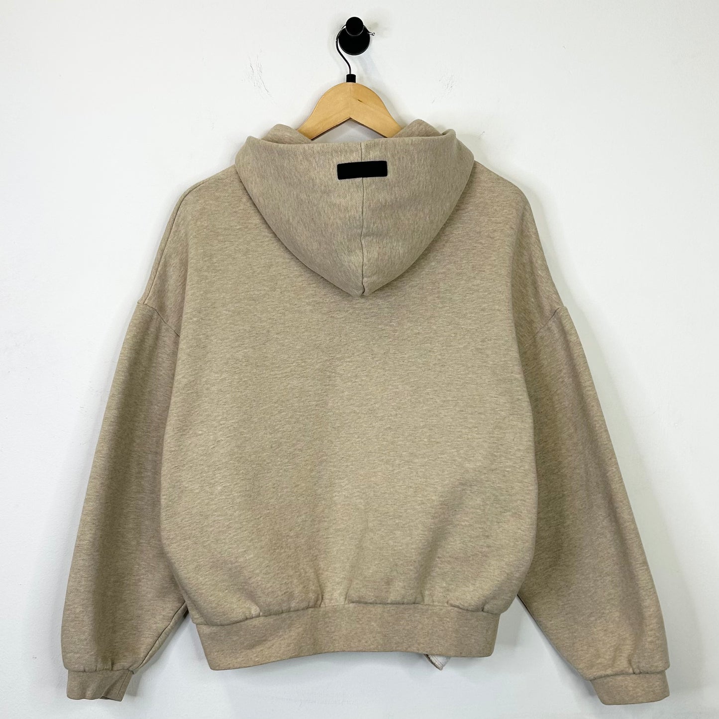 FEAR OF GOD ESSENTIALS OATMEAL SCUBA HOODIE