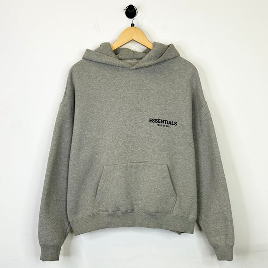 FEAR OF GOD ESSENTIALS DARK HEATHER HOODIE