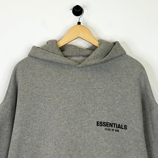 FEAR OF GOD ESSENTIALS DARK HEATHER HOODIE