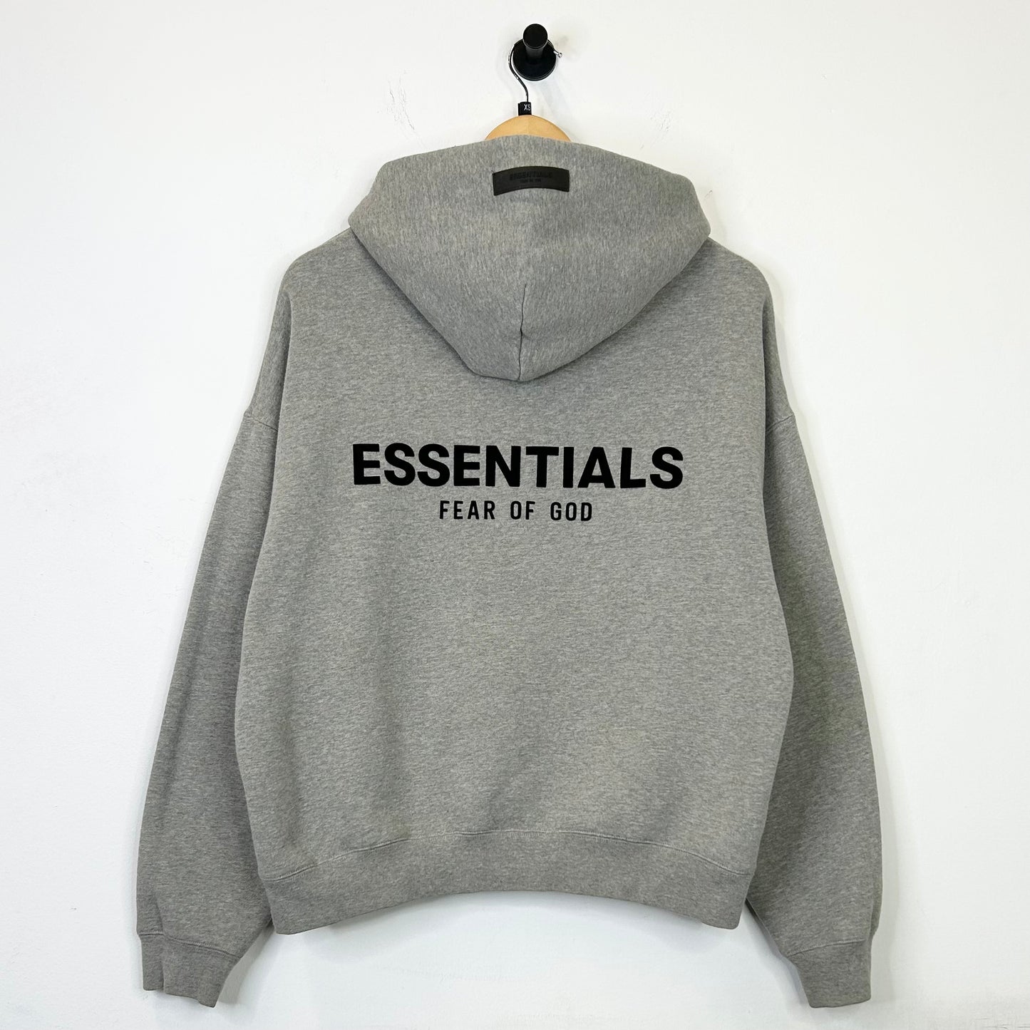 FEAR OF GOD ESSENTIALS DARK HEATHER HOODIE
