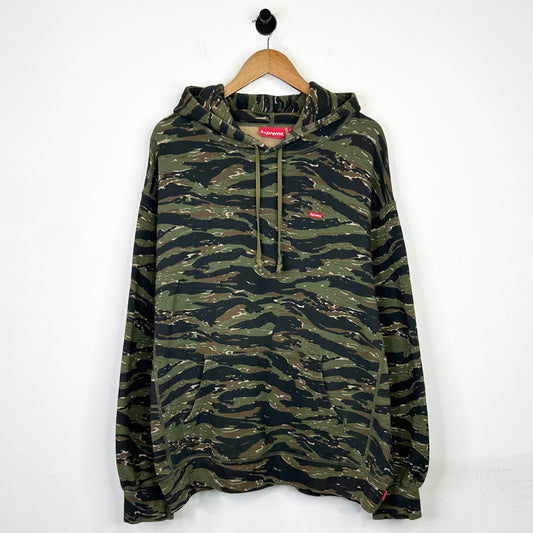 SUPREME CAMOFLAUGE TINY BOX LOGO HOODIE