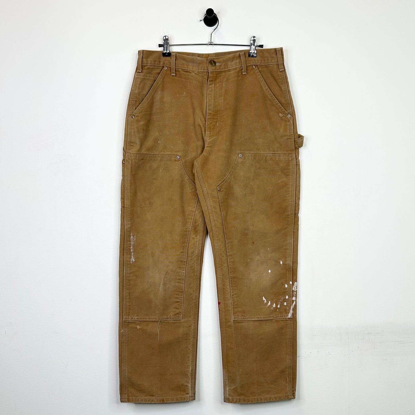 CARHARTT DOUBLE KNEE KHAKI WORK PANTS