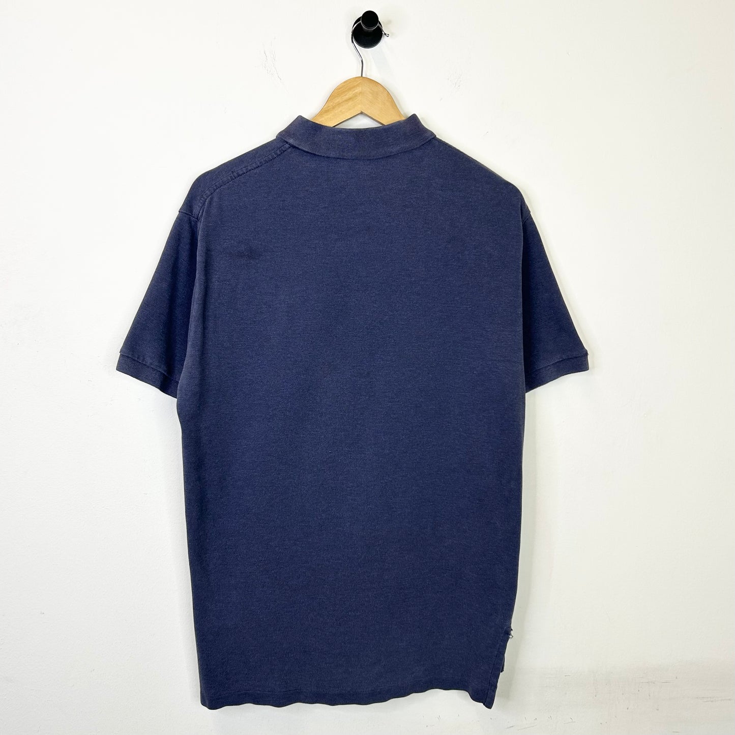 POLO RALPH LAUREN NAVY AND BURGUNDY LOGO POLO