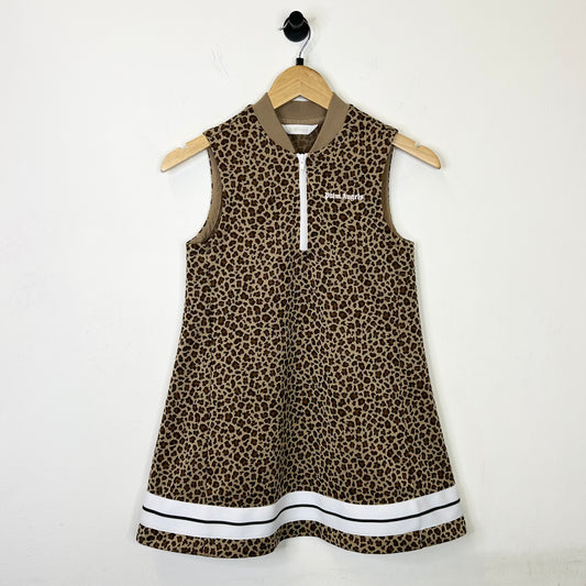 PALM ANGELS LEOPARD PRINT DRESS